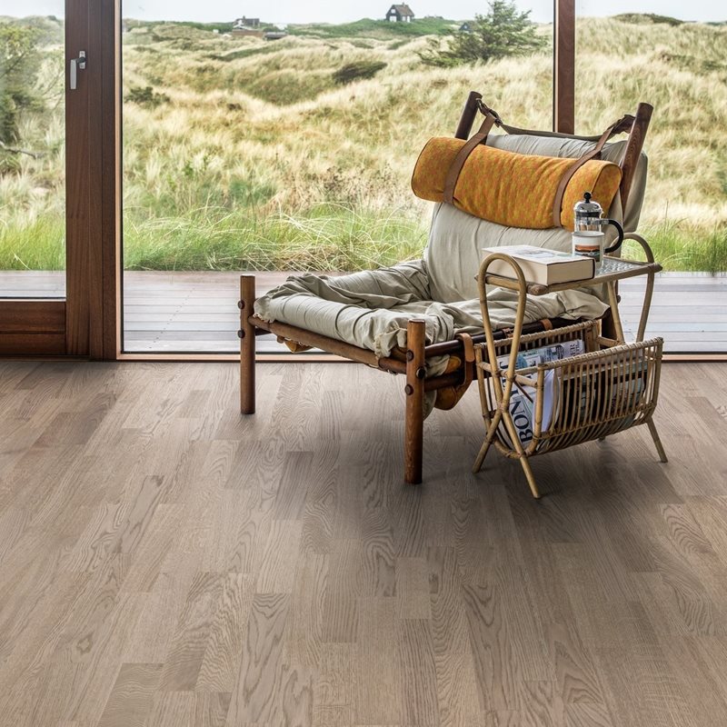 Trægulv Kährs Eg Eclipse 3-stav Ultra mat lak