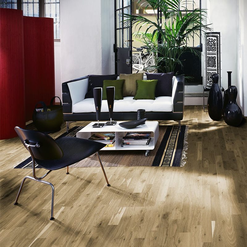 Trægulv Kährs Eg Stone 3-stav Olie