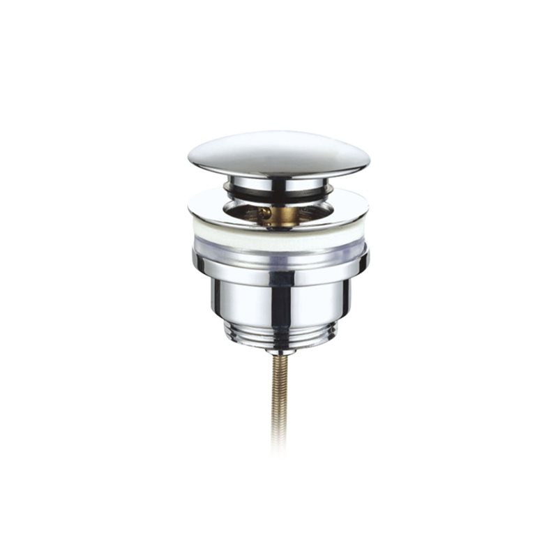 Bundventil LH med Push-Open Krom