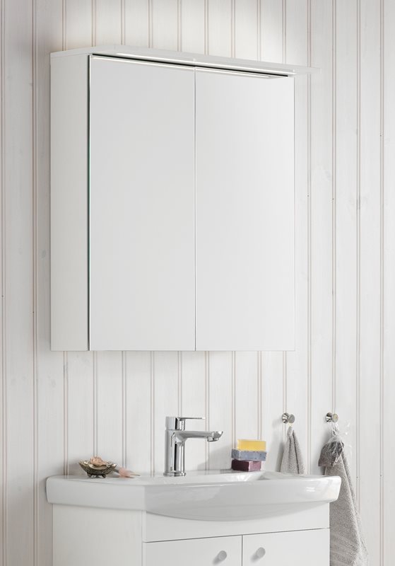 Spejlskab Hafa Shine 600 Hvid