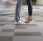 Linoleumsgulv Forbo Lilac Marmoleum Click 30x30