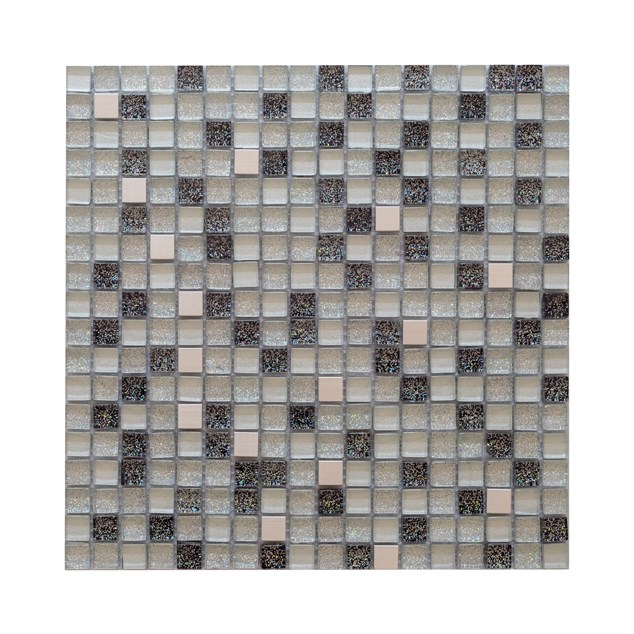 Krystalmosaik Arredo Exclusive Stone Silver Blank 1,5x1,5 cm (30x30 cm)
