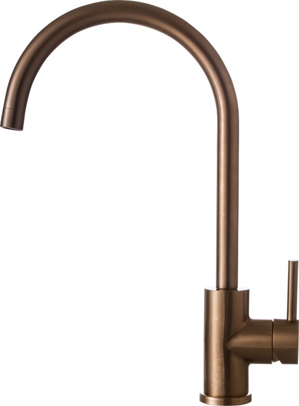 Scandtap Square køkkenarmatur, børstet stål