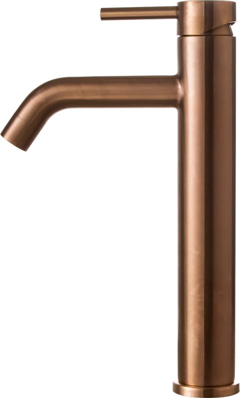 Håndvaskarmatur Scandtap Steel Wave High Amber