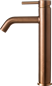 Håndvaskarmatur Scandtap Steel Wave High Amber