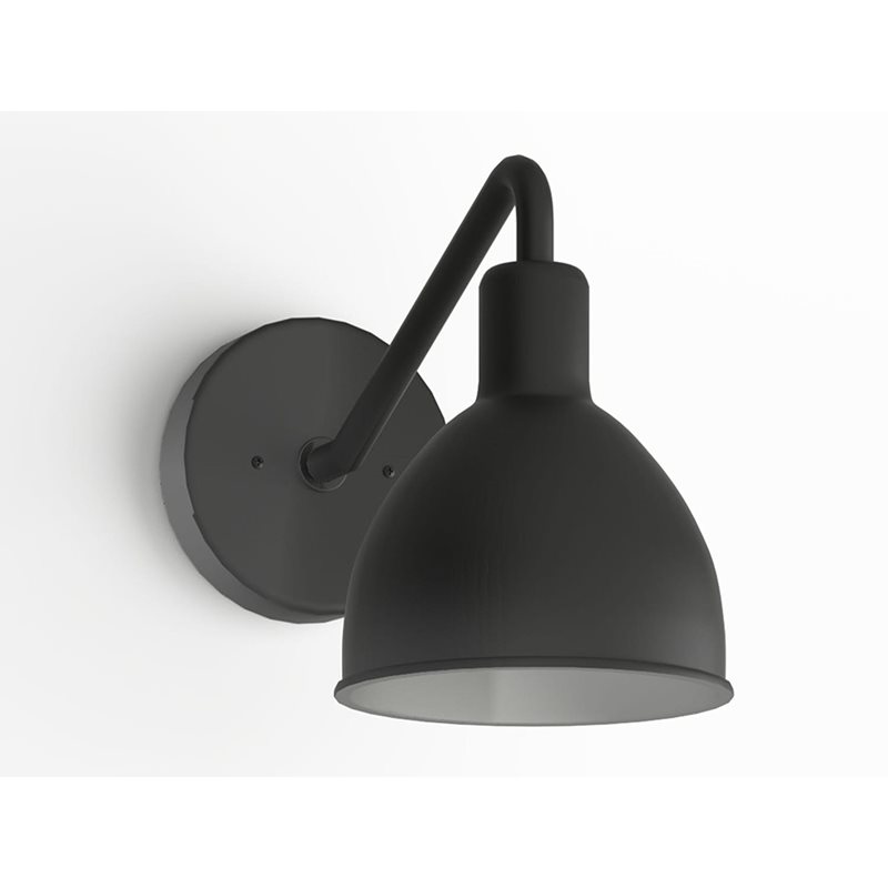 Væglampe Vedum Dala Sort Mat