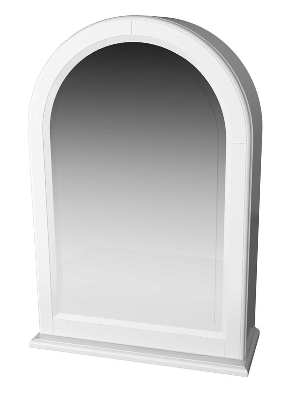 Miller Spejlskab Traditional Hvid Højre monteret døre