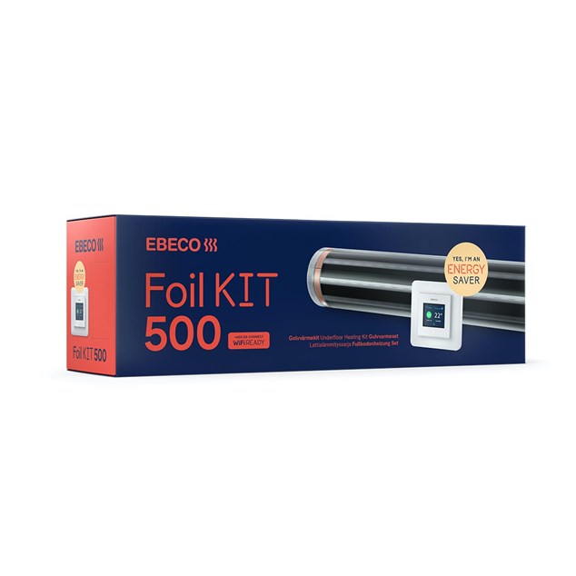 Ebeco Foil Kit Gulvvarme 6m2 Til parket og laminatgulv