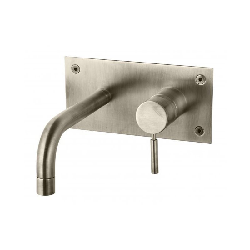 Håndvaskarmatur Tapwell BOX006 til indbygning Brushed Nikkel