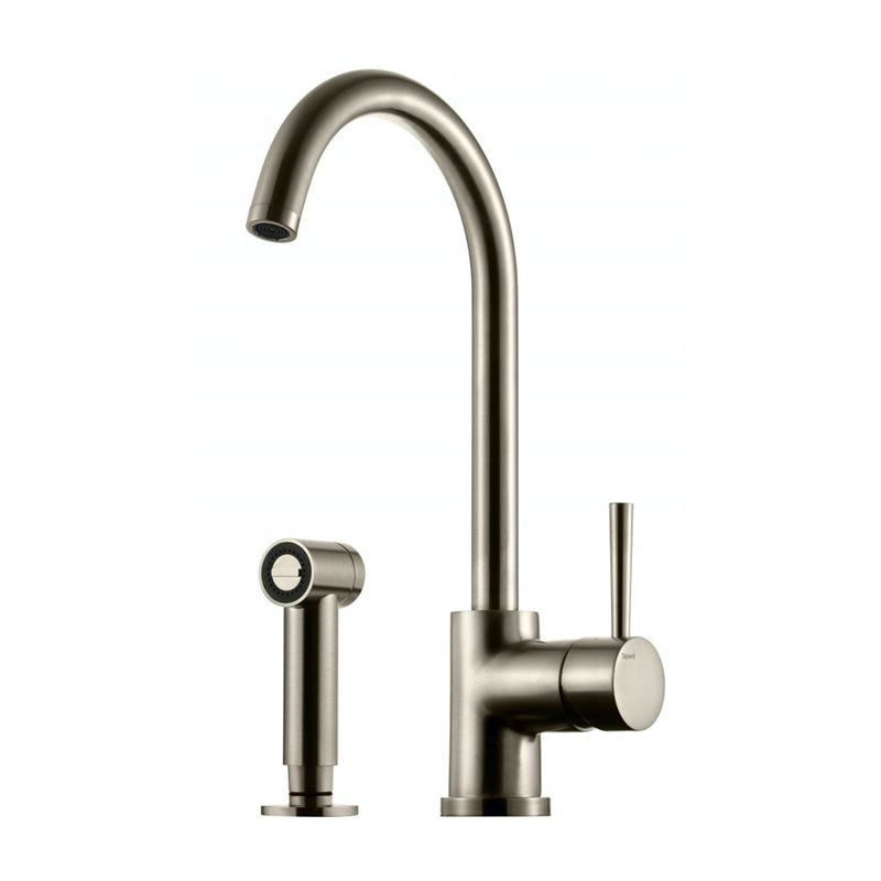 Køkkenarmatur Tapwell EVO200 med Håndbruser Brushed Nikkel