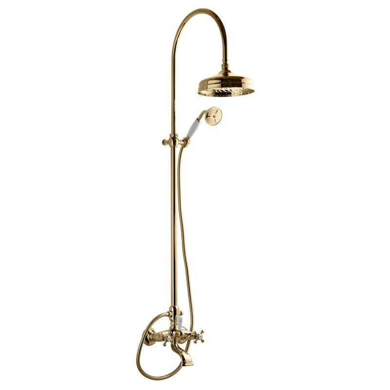 Loftbrusersæt Tapwell Classic XCOL022 - 150CC med Badekararrmatur Messing