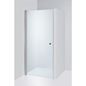 Brusedør Duschbyggarna Swing De Luxe 800 Klart Glas Krom