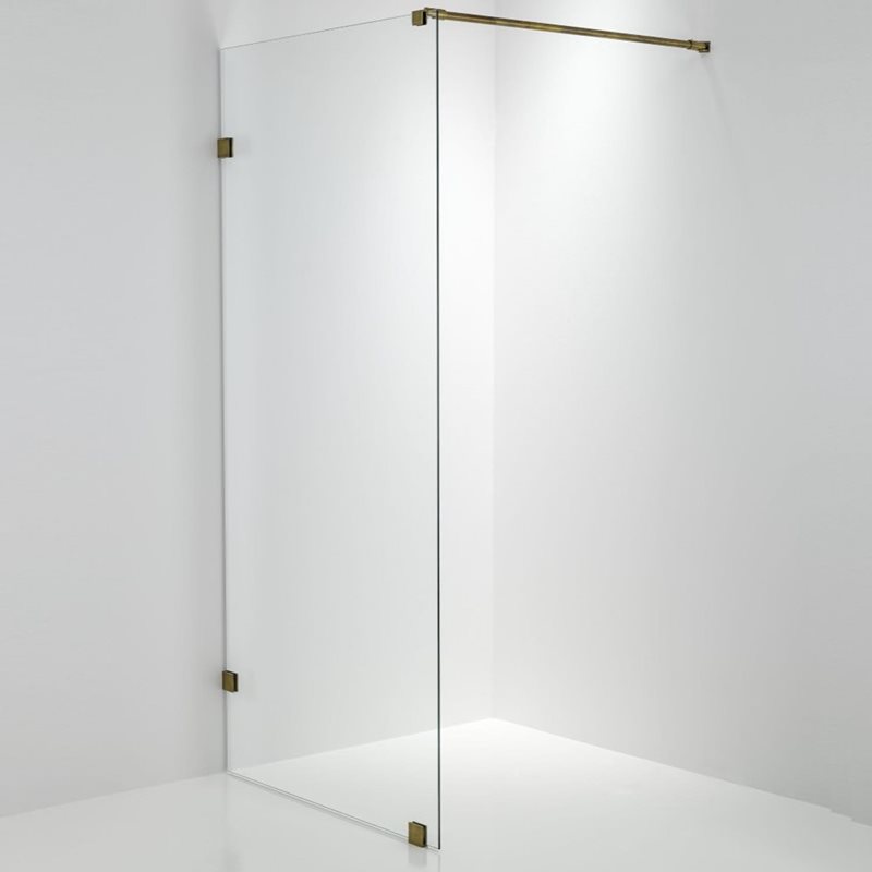 Brusevæg Duschbyggarna Design 790 Klart Glas/Bronze