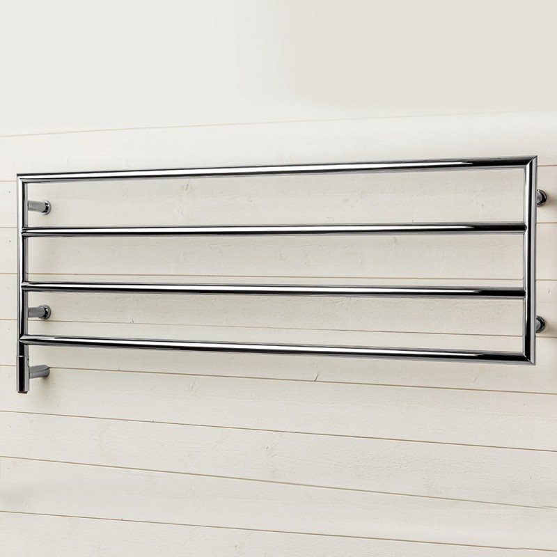 LH Håndklædetører El 1200 x 400 højre Krom