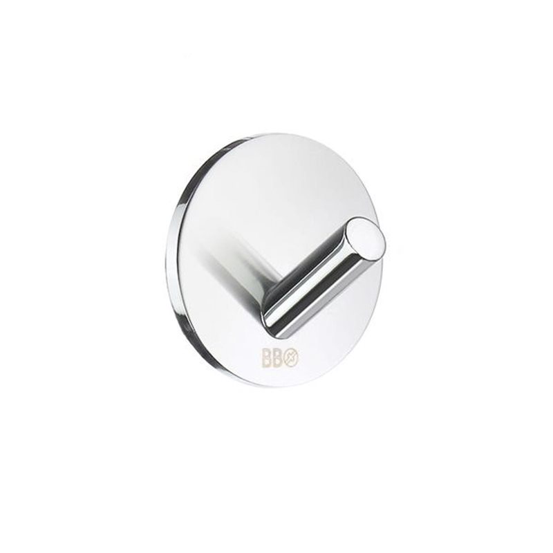 Minikrog Beslagsboden BK1080/4 Rund Krom Selvklæbende