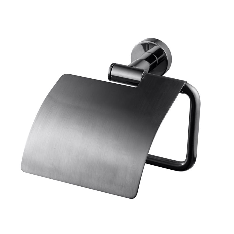 Toiletpapirholder Tapwell TA236 Black Chrome