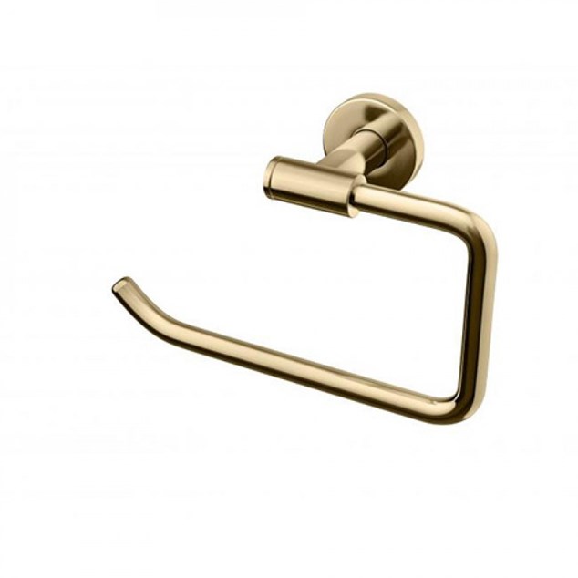Toiletpapirholder Tapwell TA235 Messing