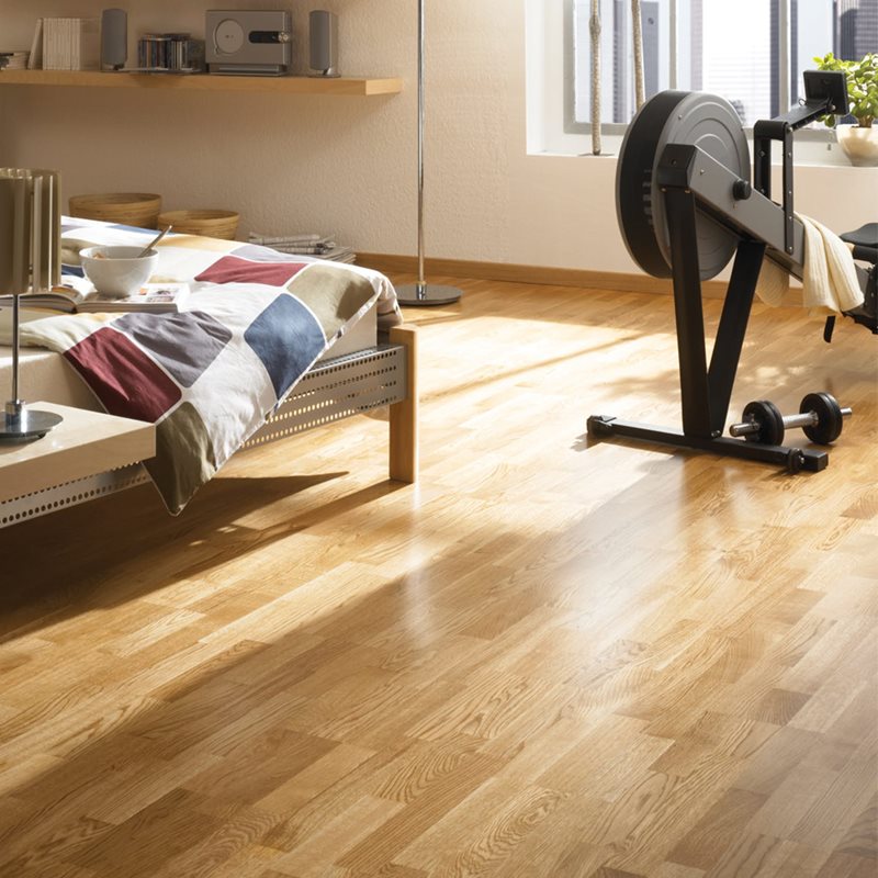 Trægulv Tarkett Pure Eg Rustic Tres Mat Lak 3-stav