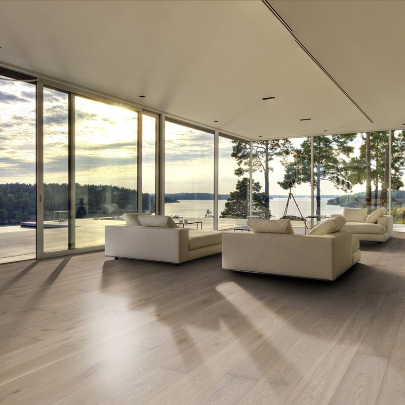 Trægulv Kährs Eg Nouveau Gray Matlak 1-stav