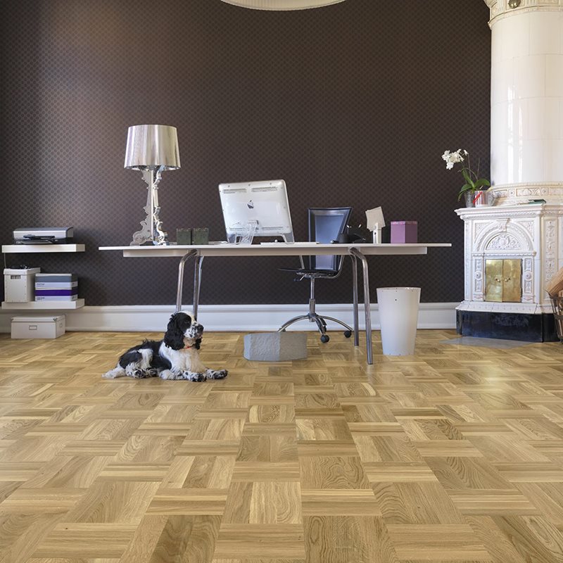 Trægulv Tarkett Noble Oak Retro Lakeret Fletparket