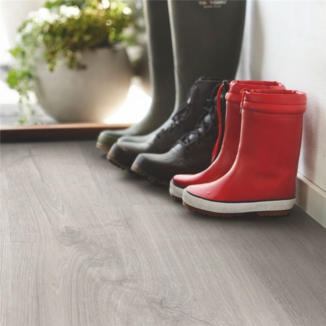 Laminatgulv Pergo Roskilde Cool Grey Oak Elegant Plank