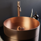 Håndvaskarmatur Scandtap Steel Voyage High Amber