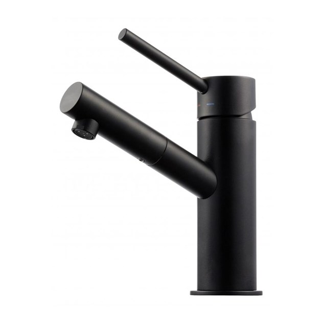 Håndvaskarmatur Tapwell BI071 Mat Sort