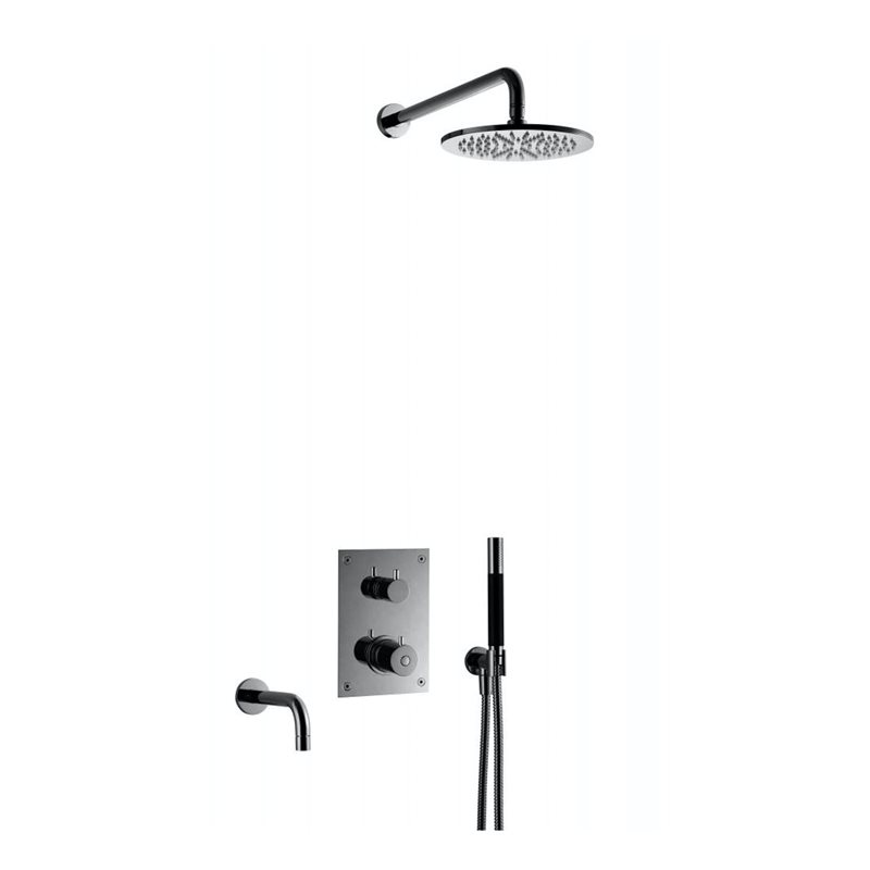 Loftbrusesæt Tapwell BOX7368 Edition 2 indbygning Black Chrome