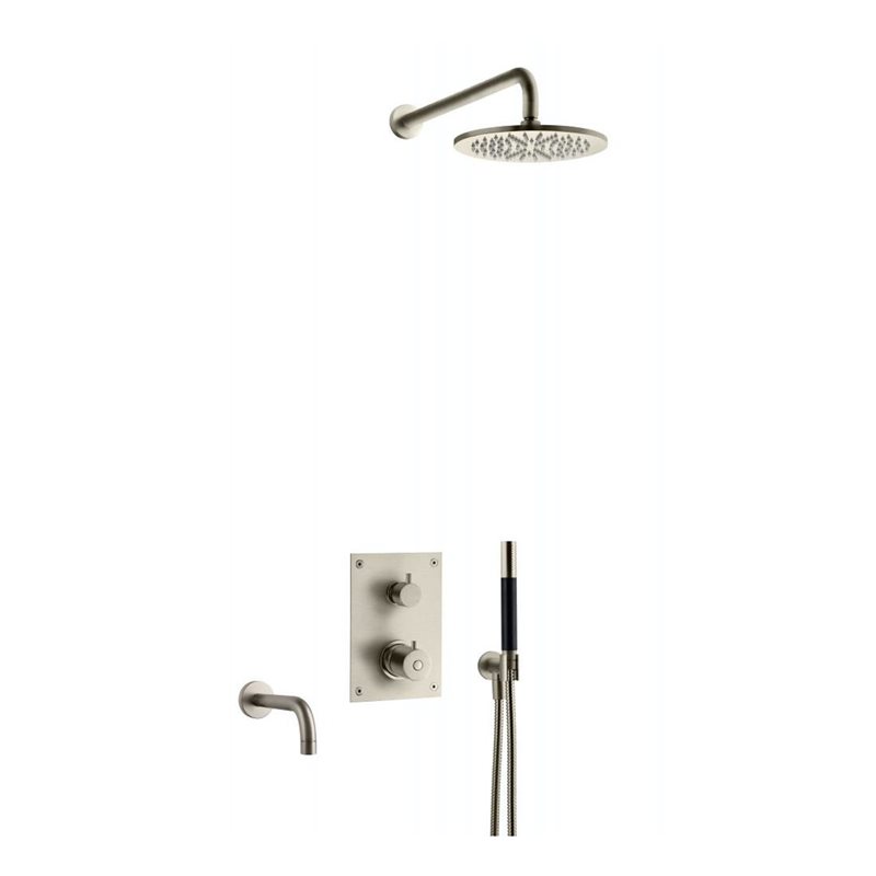 Loftbrusesæt Tapwell BOX7368 Edition 2 indbygning Brushed Nikkel