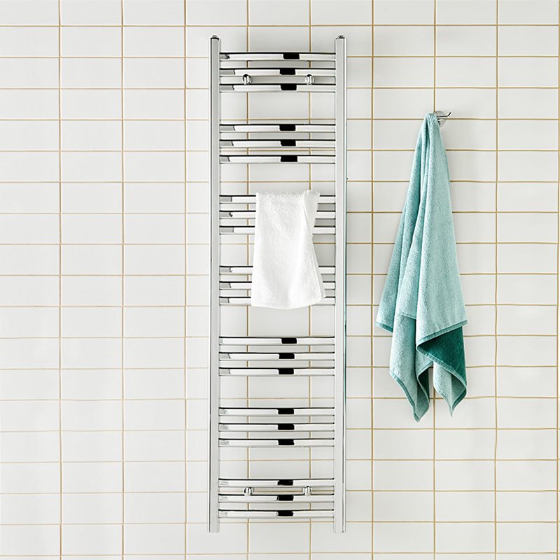 Håndklædetørrer Hafa Ellips Krom B/H/D 600x1600x100 mm