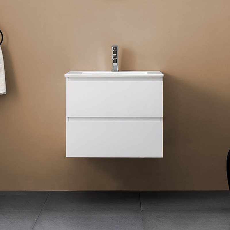 Vaskeskab Bathlife Eufori Hvid med Vask