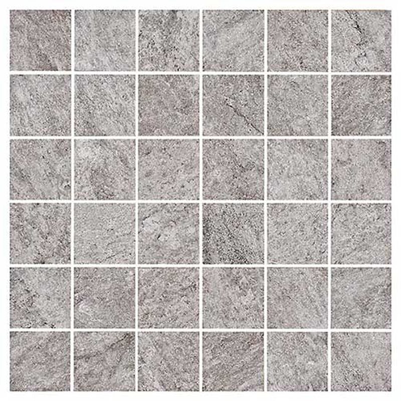 Klinkermosaik Bricmate D0505 Quartzit Grey 5x5 cm (30x30cm)