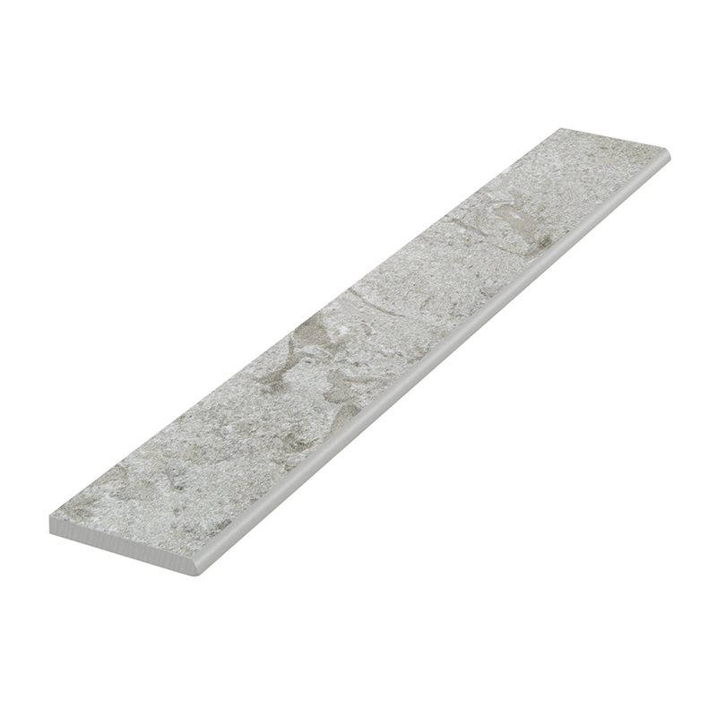 Fodpanel Klinker Bricmate Skirting J Norrvange Light Grey 5x60 cm