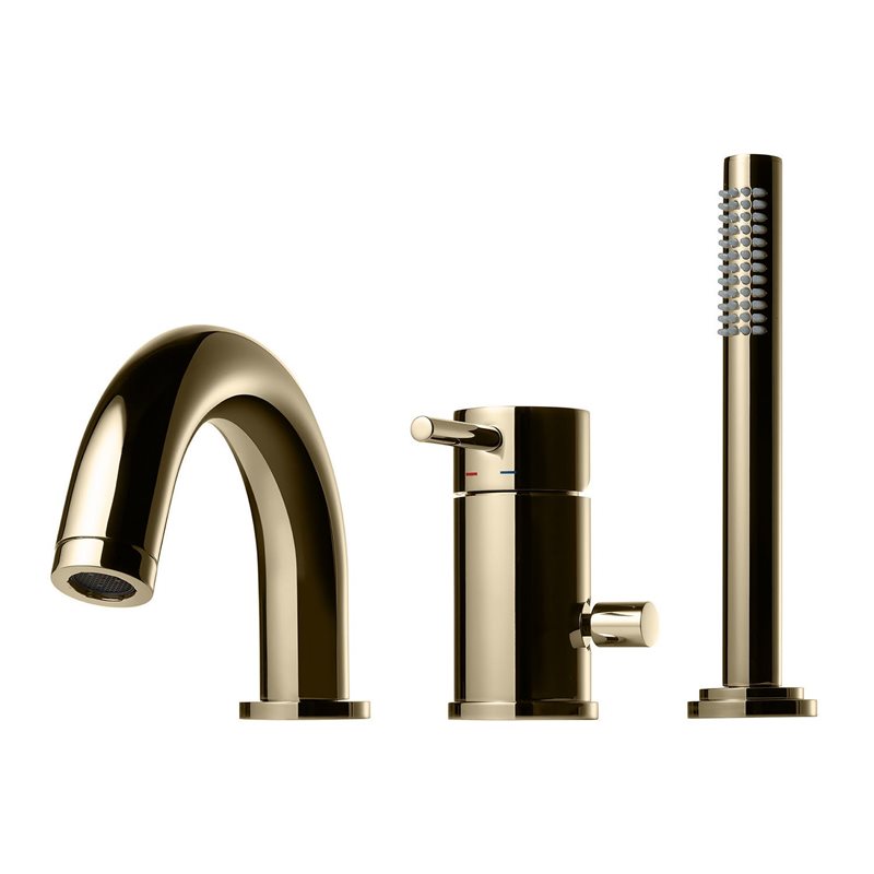 Badekararmatur Tapwell BI047 Kantmontering 3 Hul Messing