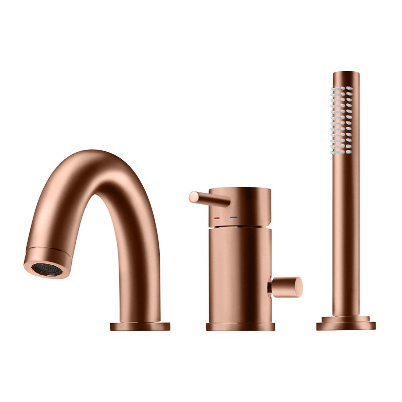 Badekararmatur Tapwell BI047 Kantmontering 3 Hul Kobber