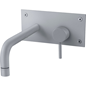 Håndvaskarmatur Tapwell BOX008 indbygning Ascot Grey