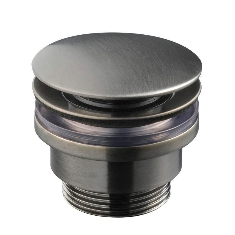 Bundventil Tapwell 74400 Universal Pop-Up Brushed Black Chrome