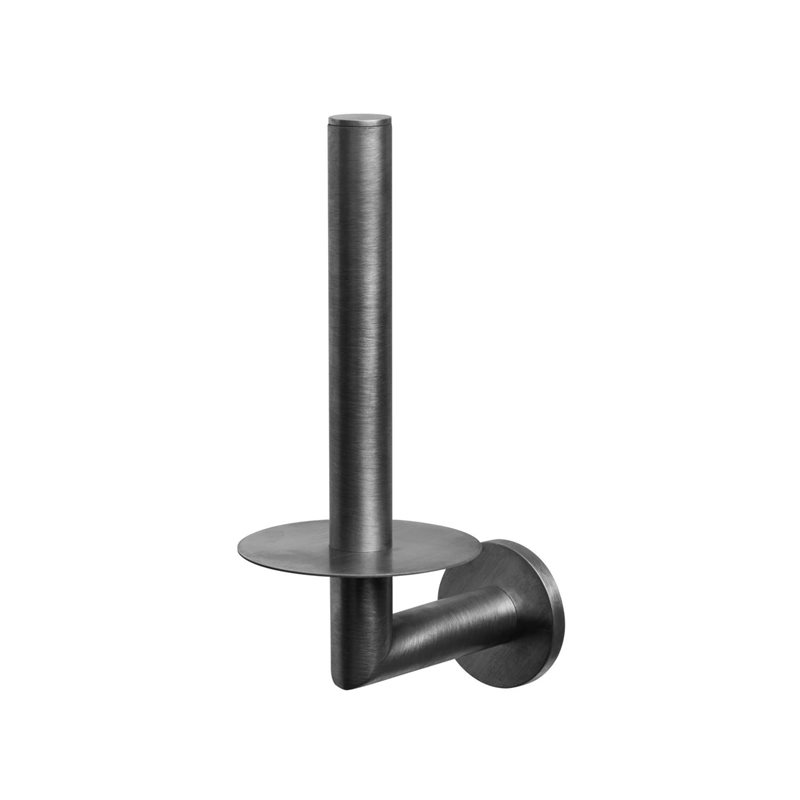 Reservepapirholder Tapwell TA234 Brushed Black Chrome