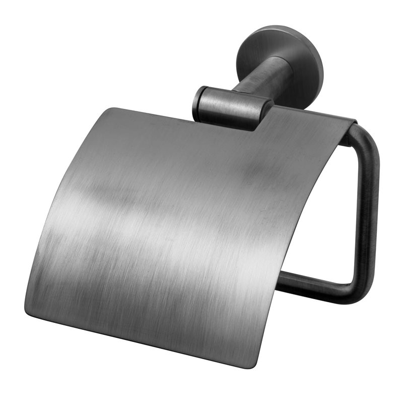 Toiletpapirholder Tapwell TA236 Brushed Black Chrome