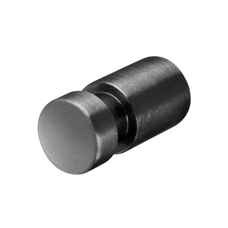 Håndklædekrog Tapwell TA241 Brushed Black Chrome 2/pak