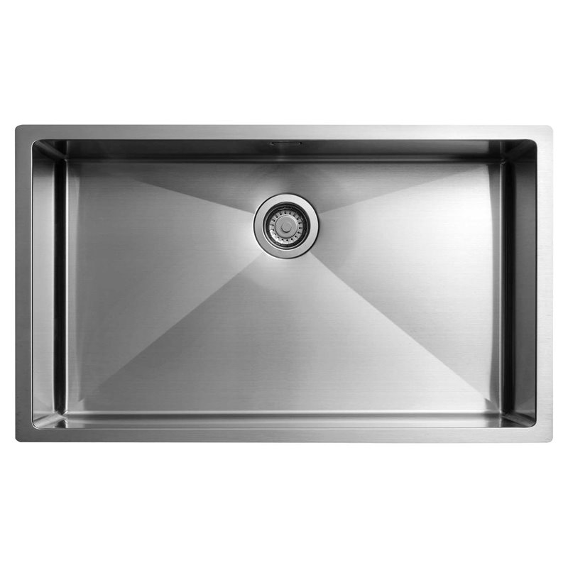 Køkkenvask Tapwell 8040 Rustfrit stål inkl. vandlås