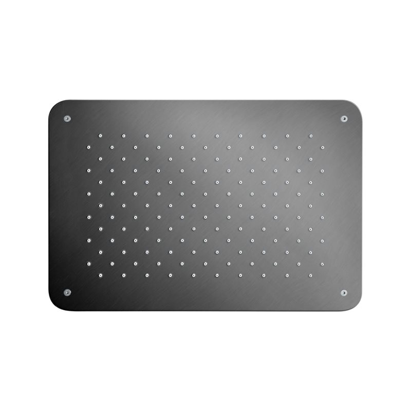 Loftbrusehoved Tapwell ZSOF092 til indbygning Brushed Black Chrome