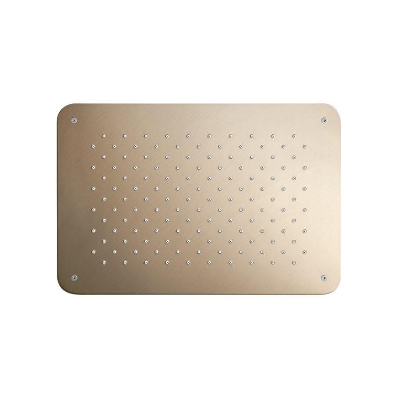 Loftbrusehoved Tapwell ZSOF092 til indbygning Brushed Honey Gold