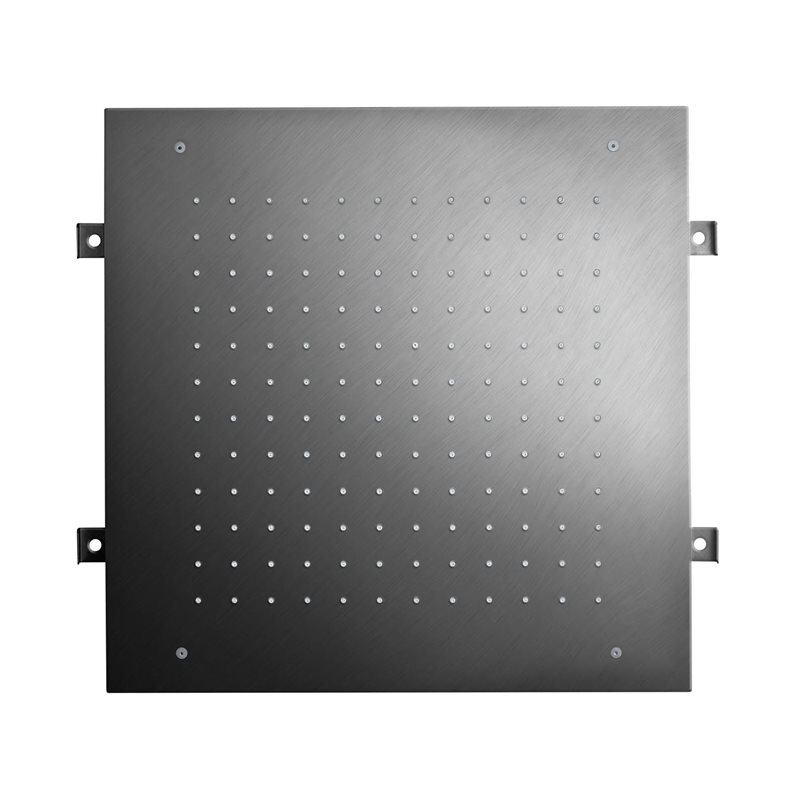 Brusehoved Tapwell ZSOF094 indbygning Loft Brushed Black Chrome