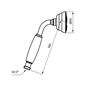 Håndbruser Tapwell Classic ZDOC030 Krom