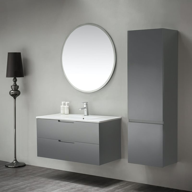 Højskab Bathlife Eufori Grå