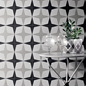 Klinker Fioranese Cementine Black & White Nr.1 Mat 20x20 cm