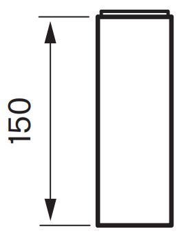 Forhøjningssokkel Tapwell XPRO400 Honey Gold