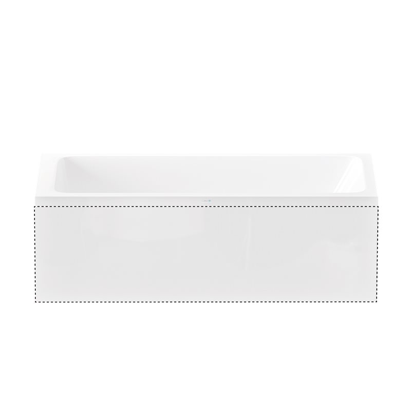 Frontpanel Nordhem til Badekar Saltholmen