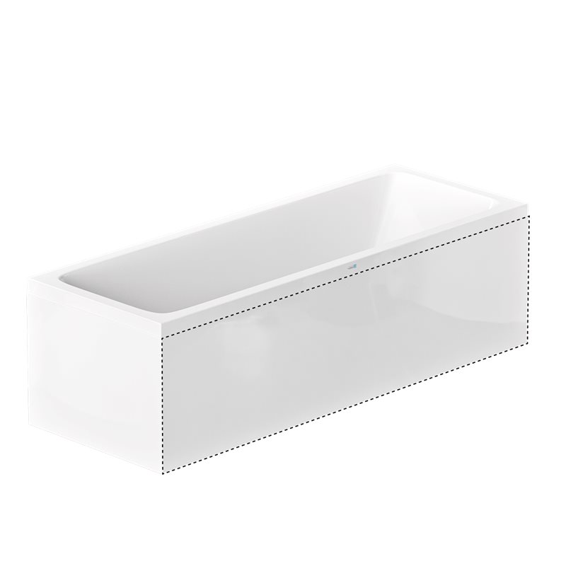 Frontpanel Nordhem til Saltholmen Vit